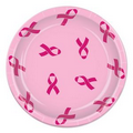 Pink Ribbon Plates